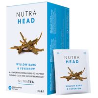 NutraHead Migraine Tea - Willow Bark &Feverfew